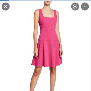 Kobi Halperin | Michaela Scalloped Fit-&-Flare Dress